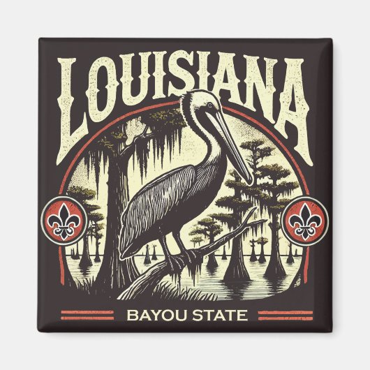 ルイジアナ マグネット (正面)