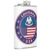 ルイジアナ、ルイジアナ州の電話ケース、ステッカー、バッグ フラスク (右)