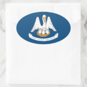 ルイジアナ 楕円形シール (バッグ)