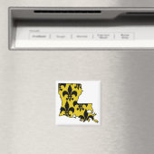 ルイジアナ(紋章の)フラ・ダ・リ マグネット (インサイチュ (食洗機))