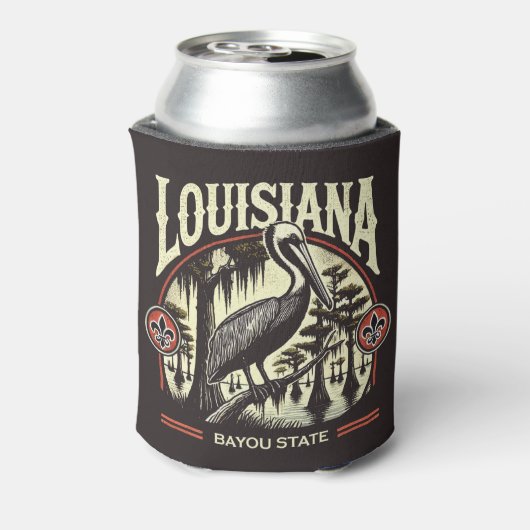 ルイジアナ 缶クーラー (缶裏面)