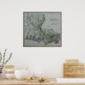 ルイジアナ： 1824 ポスター (キッチン)