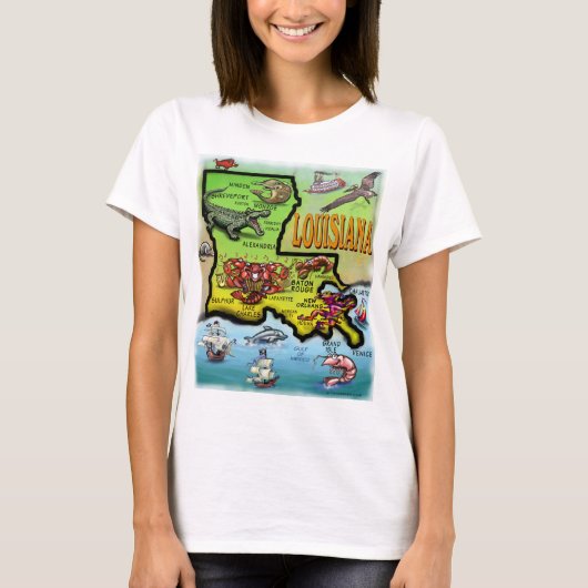 ルイジアナ Tシャツ (正面)