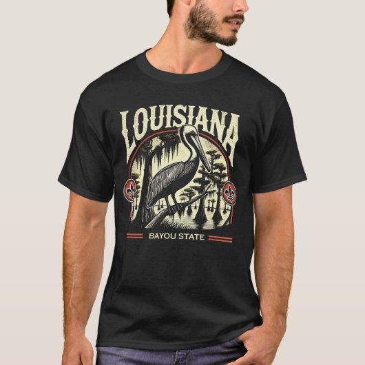 ルイジアナ Tシャツ (正面)