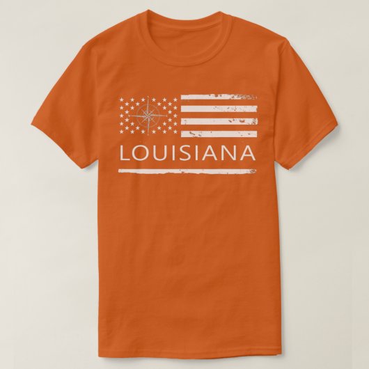 ルイジアナLAトラベル – ルイジアナ愛 Tシャツ (デザイン正面)