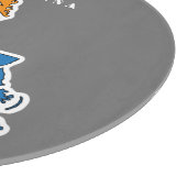 ルイジアナNickname Word Art カッティングボード (角)