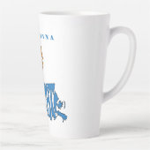 ルイジアナNickname Word Art カフェラテマグ (右)