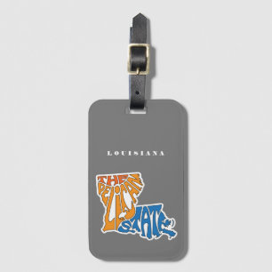 ルイジアナNickname Word Art ラゲッジタグ