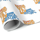 ルイジアナNickname Word Art ラッピングペーパー (ロールコーナー)