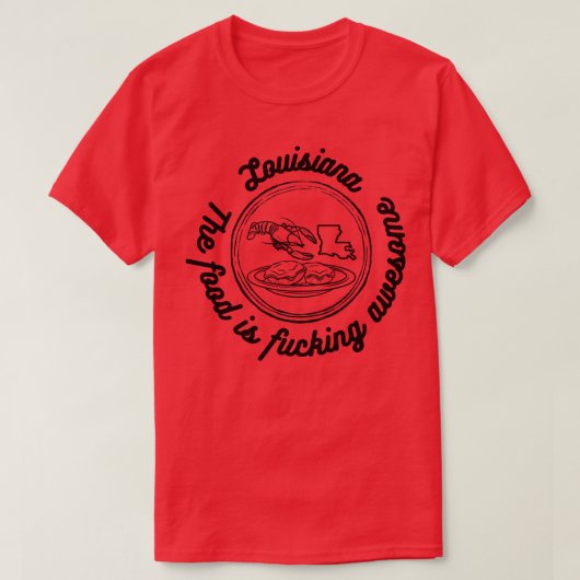 ルイジアナTFIFA Tシャツ (デザイン正面)