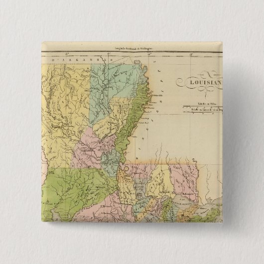 ルイジアナUS 缶バッジ (正面)