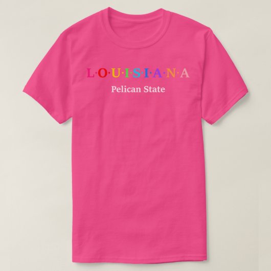 ルイジアナUSA Tシャツ (デザイン正面)