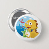 ルイジアナVIPKIDボタン 缶バッジ (正面&裏面)