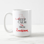 ルイジア保ナ出身ではない コーヒーマグカップ (左)