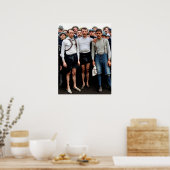 ルイジガンナチェザーレブランビラピエールダネギロディット ポスター (キッチン)