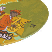 ルイジ図解入りの、写真付きのアナの地図：旅行のハイライト。 カッティングボード (角)