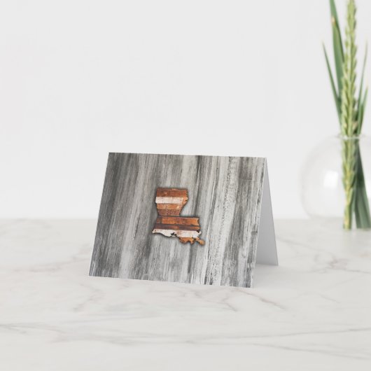 ルイジ素朴アナ形 サンキューカード (正面)