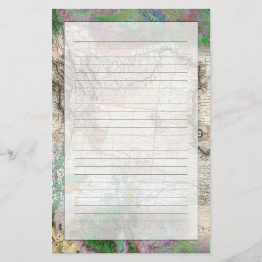 ルイスおよびクラーク 便箋 (正面)