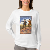 ルイスおよびクラーク- Astoria、オレゴン Tシャツ (正面)