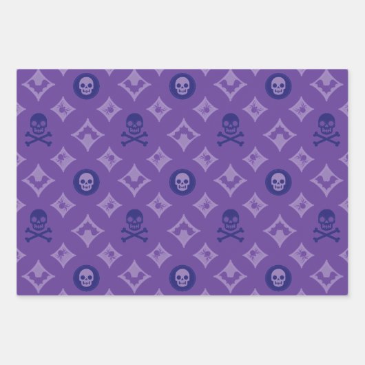 ルイスだ!デザイナーハロウィーン ラッピングペーパーシート (正面)