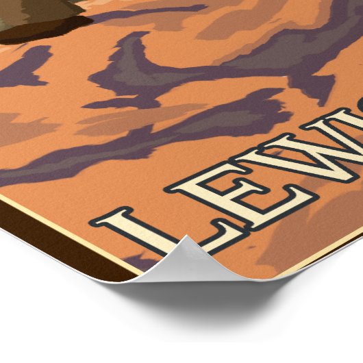 ルイスとクラークが西を探検 ポスター (角)