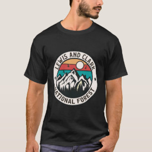 ルイスとクラークの国有林 Tシャツ