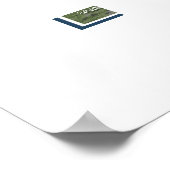 ルイスとクラーク国立歴史道標ポスター ポスター (角)