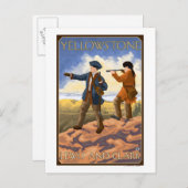 ルイスとクラーク – イエローストーン国立公園 ポストカード (正面/裏面)