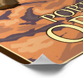 ルイスとクラーク – オレゴン，ポートランド ポスター (角)