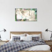 ルイスとクラーク キャンバスプリント (インサイチュ (寝室))