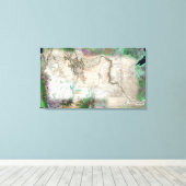 ルイスとクラーク キャンバスプリント (インサイチュ (ウッドフロア))