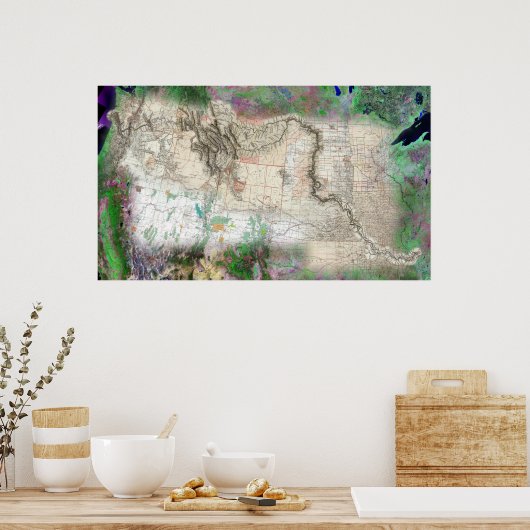 ルイスとクラーク ポスター (キッチン)