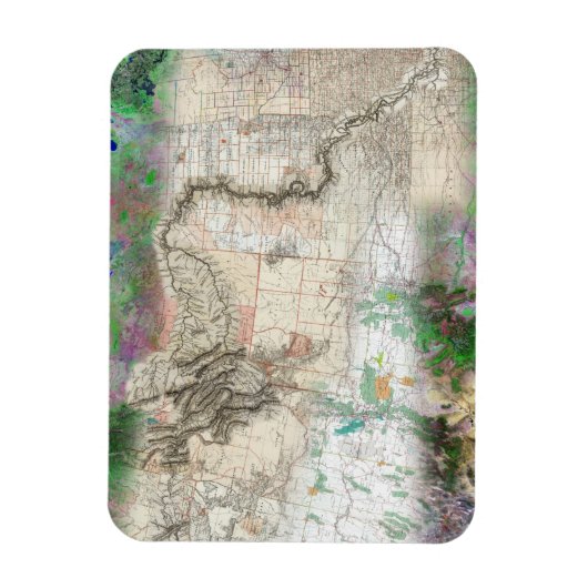 ルイスとクラーク マグネット (縦)