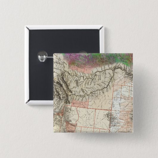 ルイスとクラーク 缶バッジ (正面&裏面)