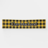 ルイスのタータンチェックのスコットランド人のフェスティバルの一族MacLeod 横断幕 (横)