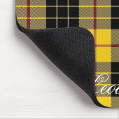 ルイスのタータンチェックの威厳のあるなスコットランドの一族MacLeod マウスパッド (コーナー)