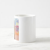 ルイスのチェスの呪われた家 コーヒーマグ 3 (クイーン) コーヒーマグカップ (中央)