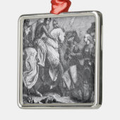 ルイスの戦い、1264年5月14日のハインリヒ3世 メタルオーナメント (左)