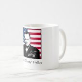 ルイスの"Chesty"引き手 コーヒーマグカップ (正面右)