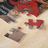 ルイスキャロールイラストレーション&マインドチェンジ引用文 ジグソーパズル (側面)