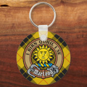 ルイスクレストのクランMacLeodタータンチェック キーホルダー (正面)