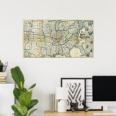 ルイスビルとナッシュビル鉄道2 ポスター (ホームオフィス)