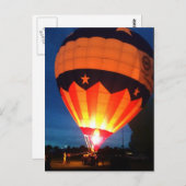 ルイスビルダービーフェスティバルバルーングローハガキ ポストカード (正面/裏面)