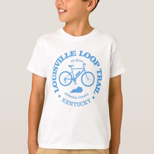 ルイスビルループ(サイクリング) Tシャツ (正面)