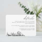 ルイスビル結婚ズホテルルームブロック詳細 エンクロージャーカード (スタンド正面)