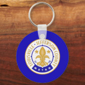 ルイスビル（ケンタッキー）国旗キーチェーン キーホルダー (正面)