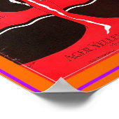 ルイスビル・ルーヴィンテージ1920年の楽譜コピー ポスター (角)