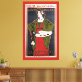 ルイスラーヘッド～サロンデセント キャンバスプリント (インサイチュ (リビング))