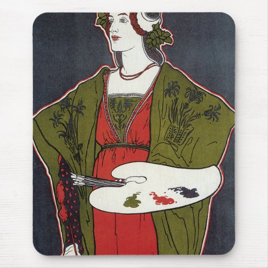 ルイスラーヘッド～サロンデセント マウスパッド (正面)