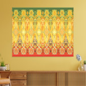 ルイスリヴァントラスフリーズステンシル キャンバスプリント (インサイチュ (リビング))